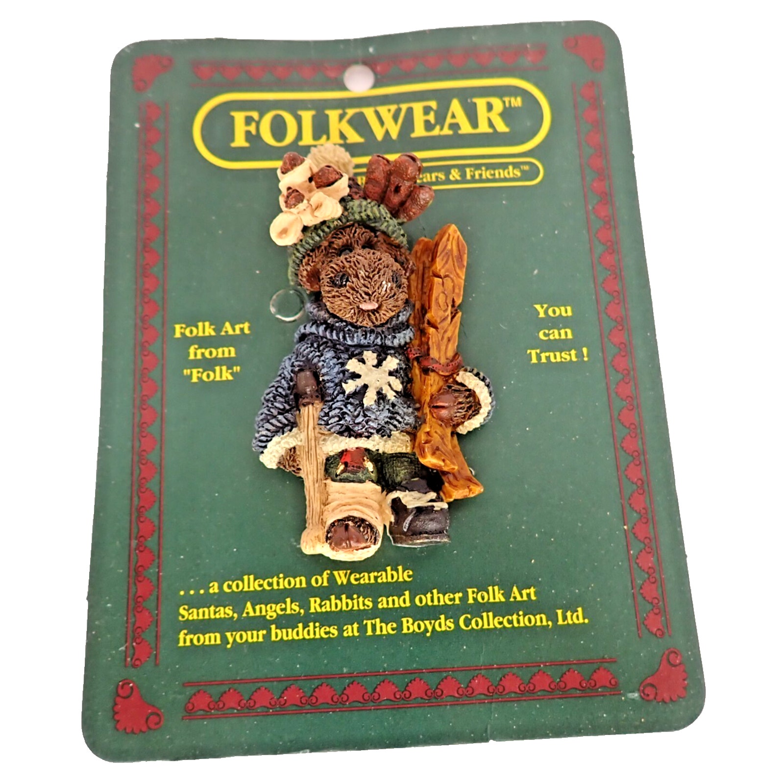 Boyds Bears & Friends Folkwear Collection Folk Art 